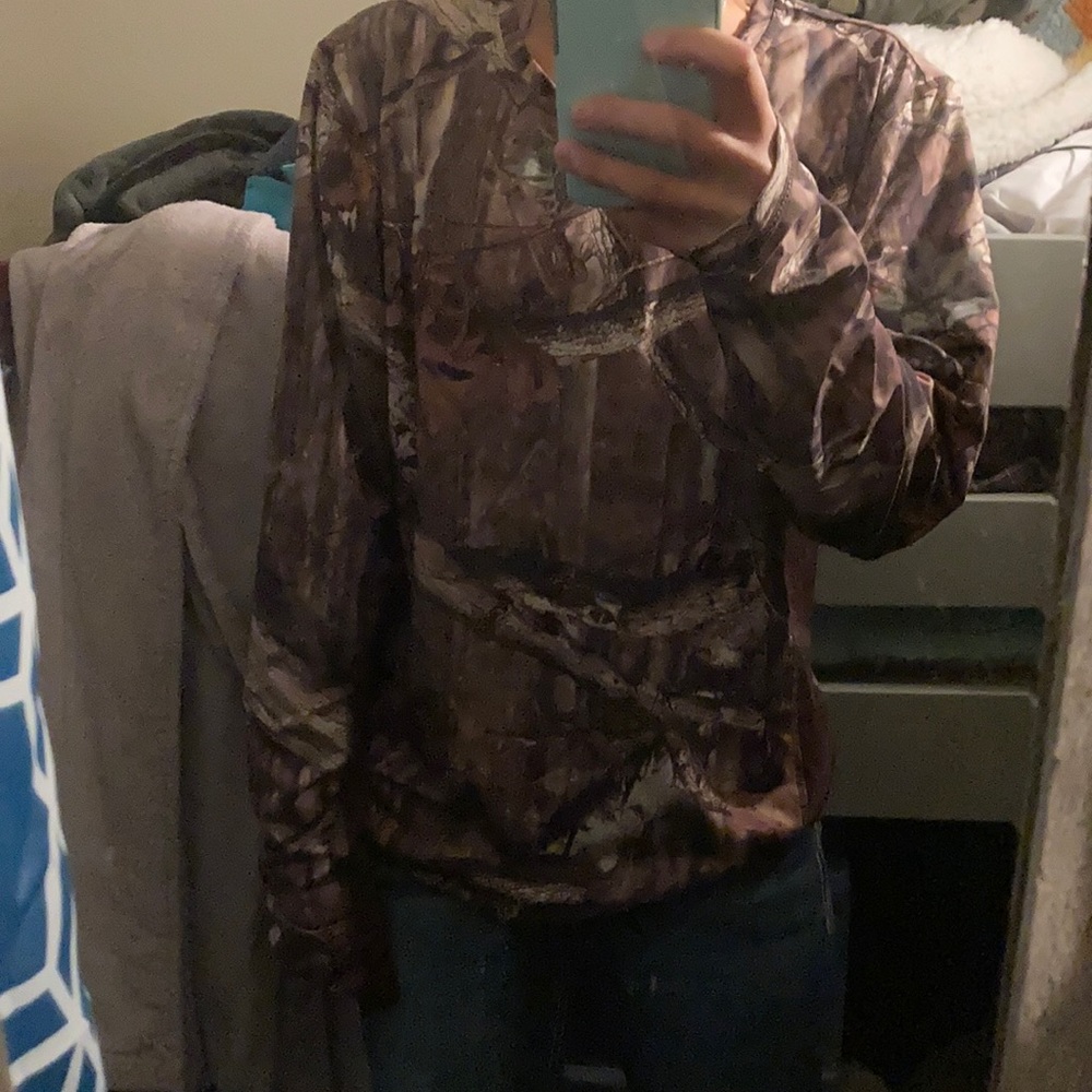 Dry fit camo shirt